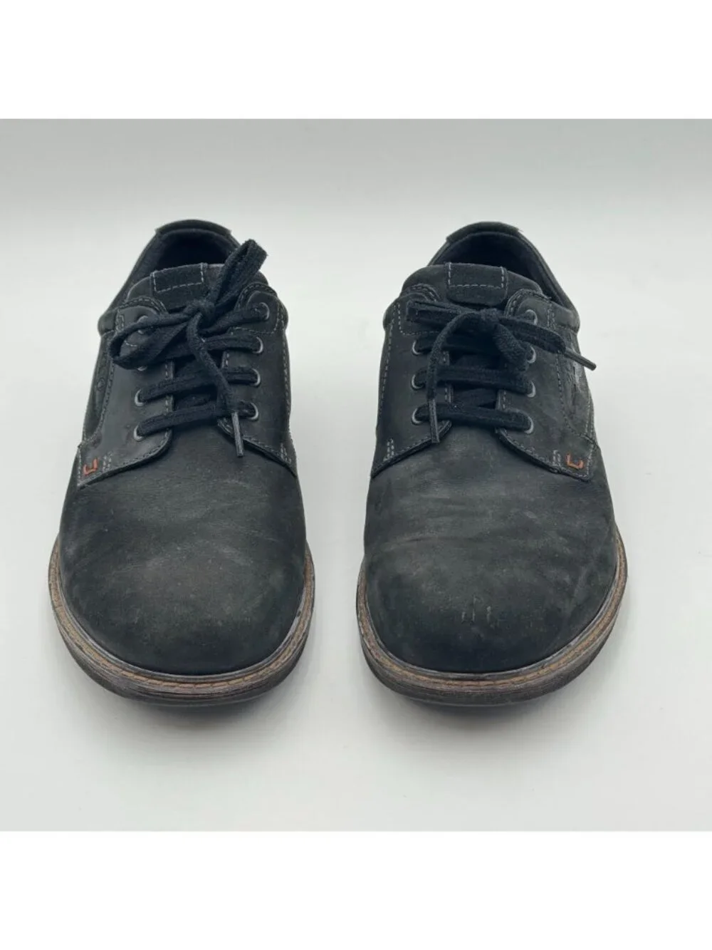 ECCO Mens EU 46 Turn GTX Waterproof Black Leather Oxford Shoes Low Top GoreTex